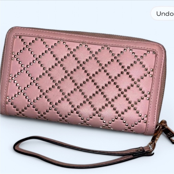 Love Moschino Pink Wristlet Wallet - Picture 2 of 3